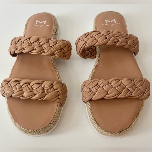 Marc Fisher Jaimee Espadrille Slide Sandal 5M - Picture 4 of 8